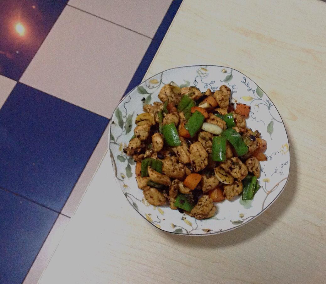 豉椒鸡丁
