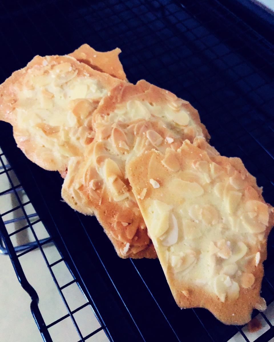 消灭蛋白好帮手：杏仁瓦片