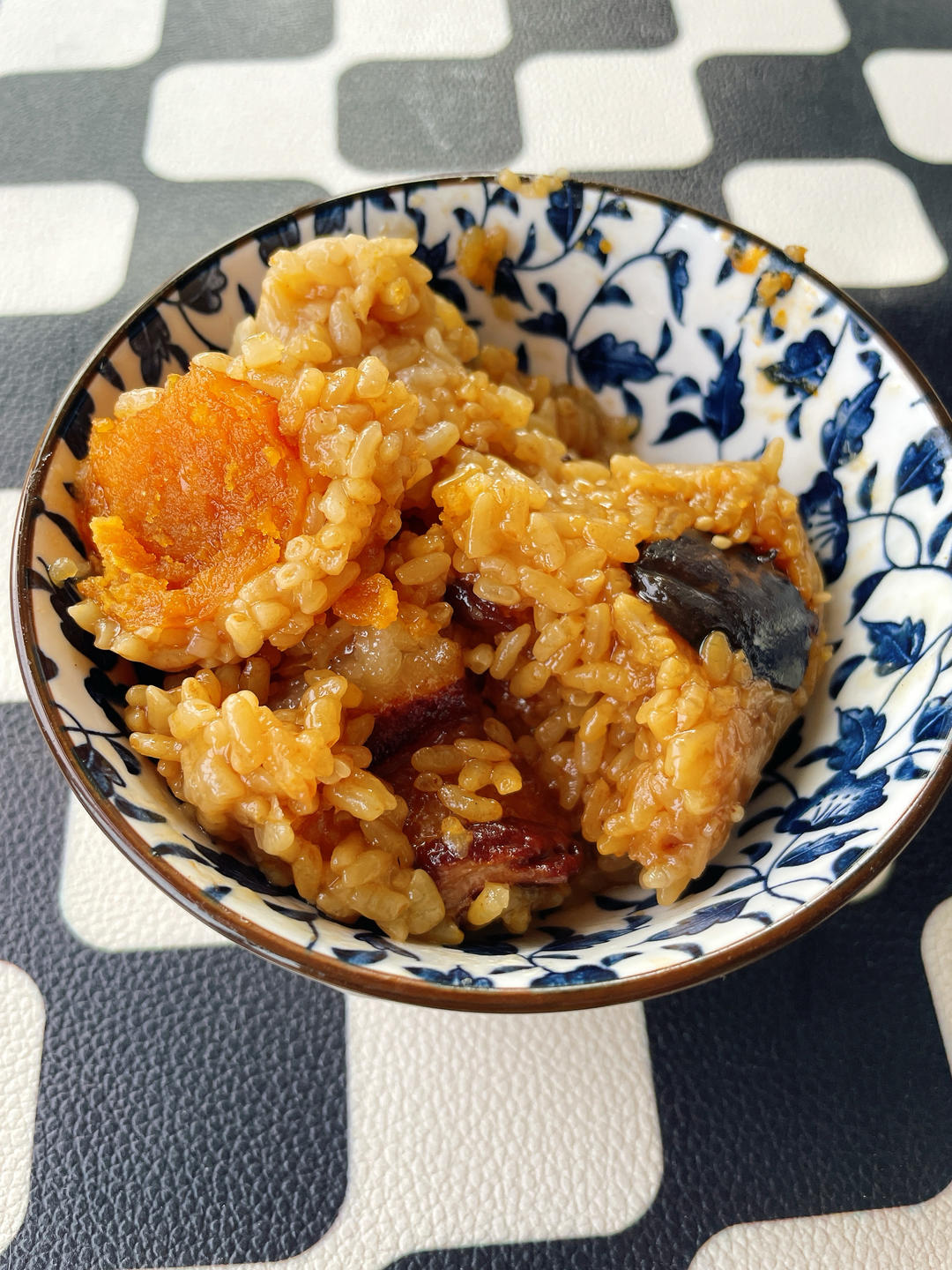 咸蛋黄肉粽