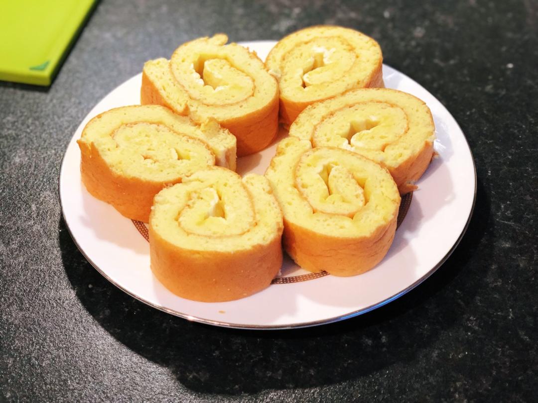 原味蛋糕卷