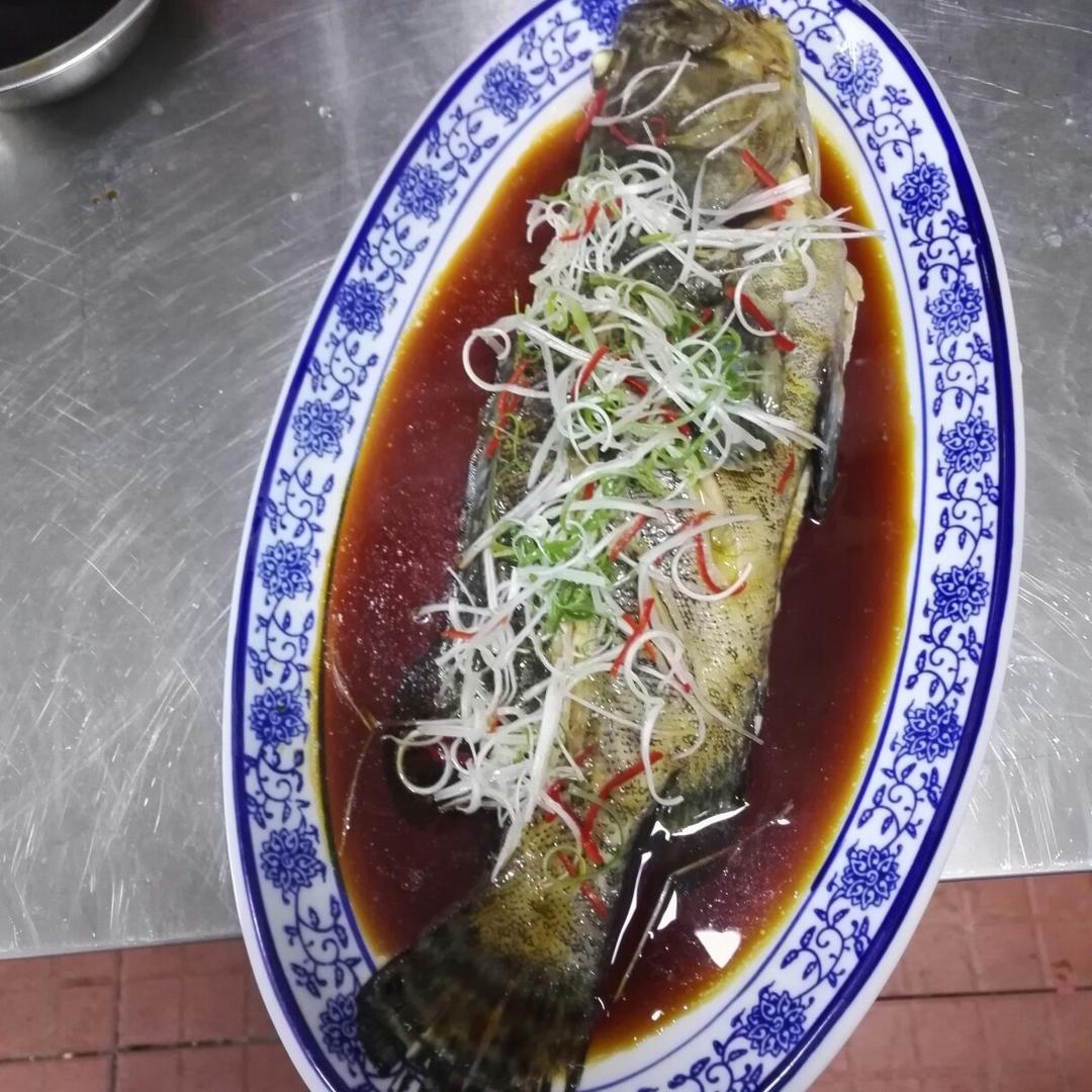 清蒸石斑