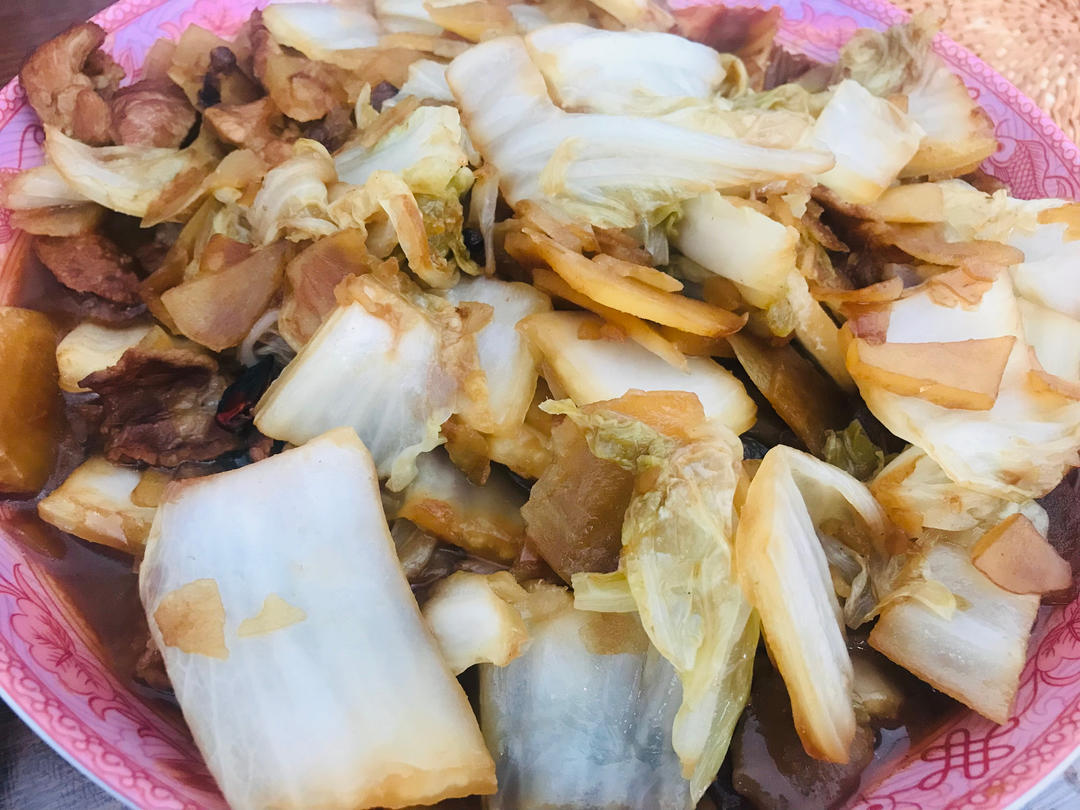 土豆白菜炒肉