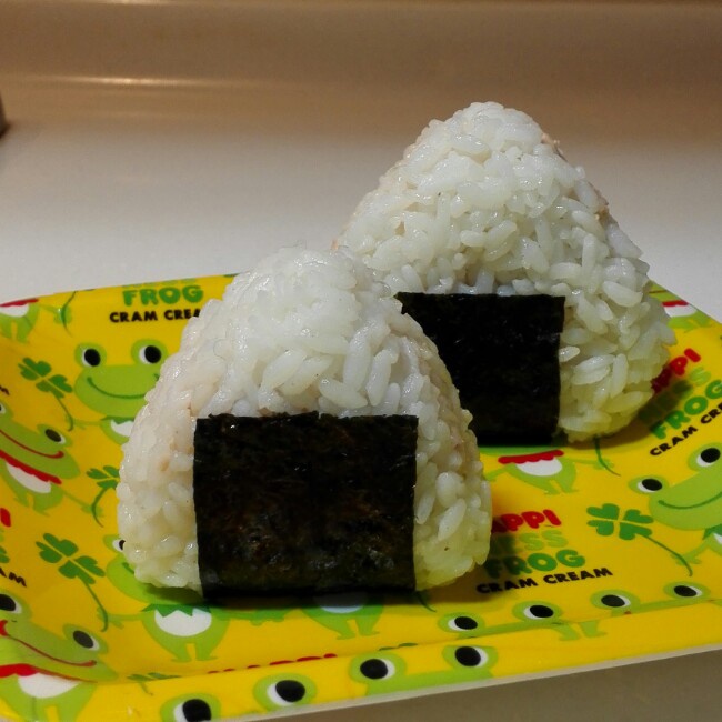 金枪鱼芝士饭团