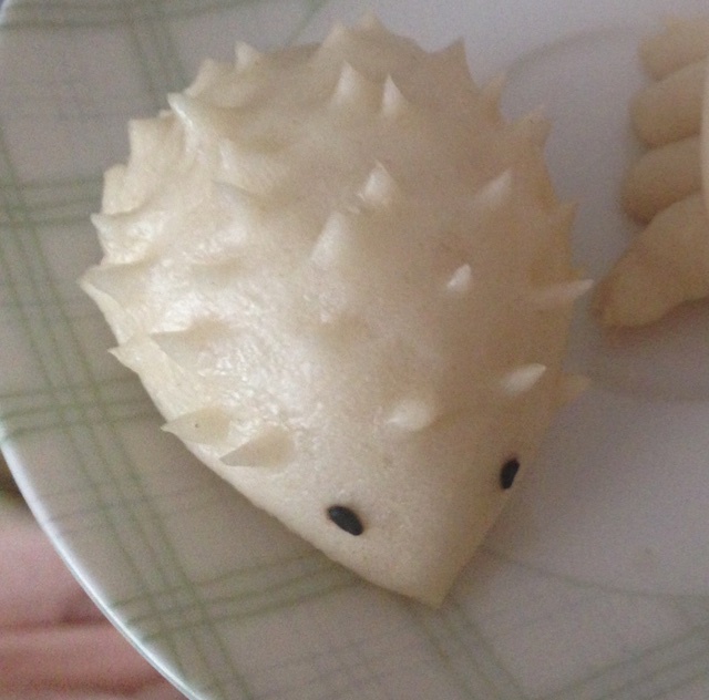 刺猬豆沙包