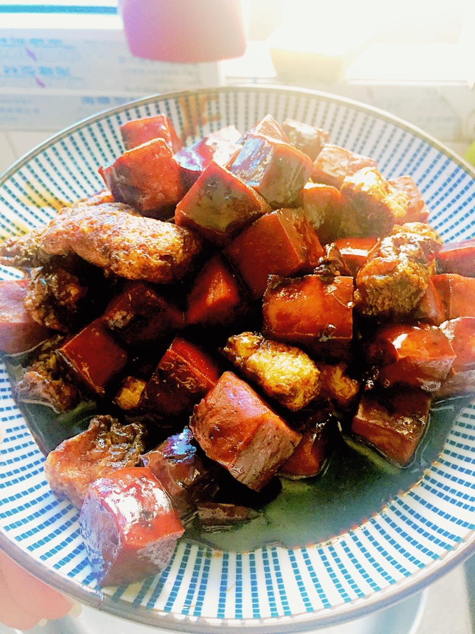 蜜汁豆干