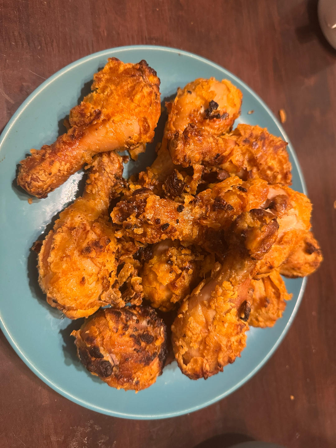 不用炸鸡粉也可以炸出酥脆炸鸡腿