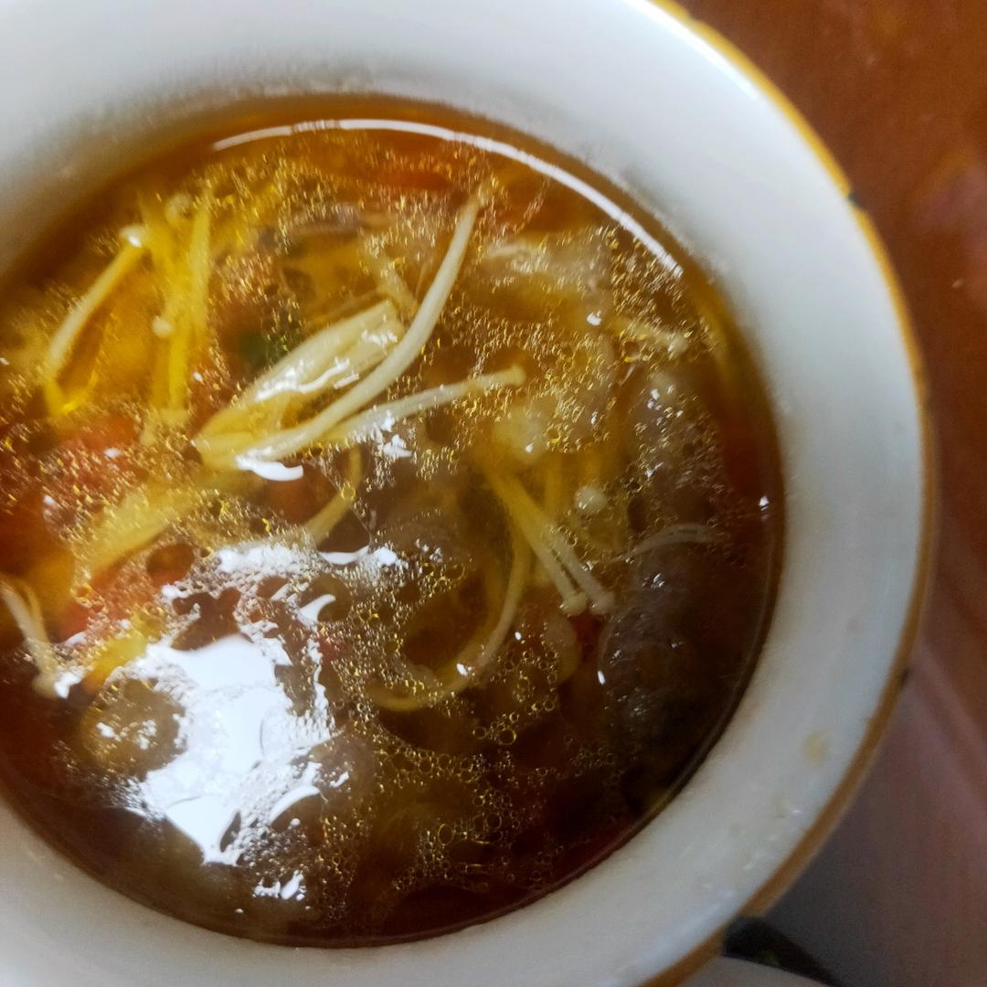 无敌下饭的番茄金针菇肥牛‼️做法简单0失败