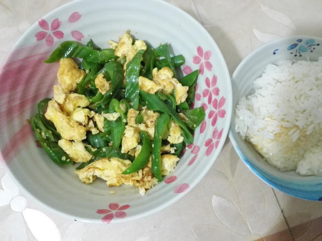 青椒鸡蛋