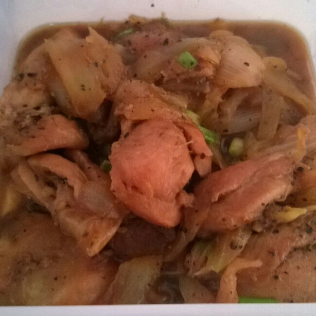 浓香照烧黑椒鸡腿
