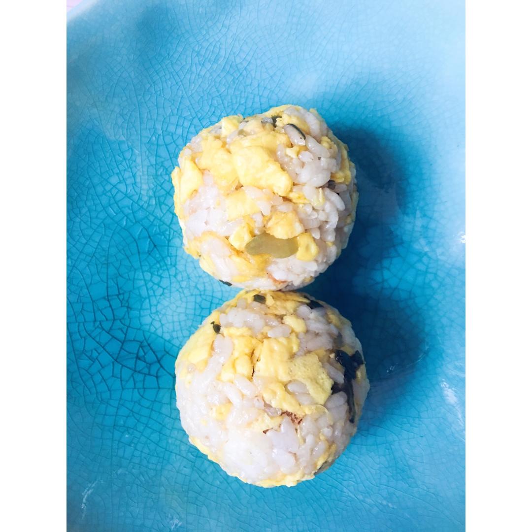 肉松芝士饭团