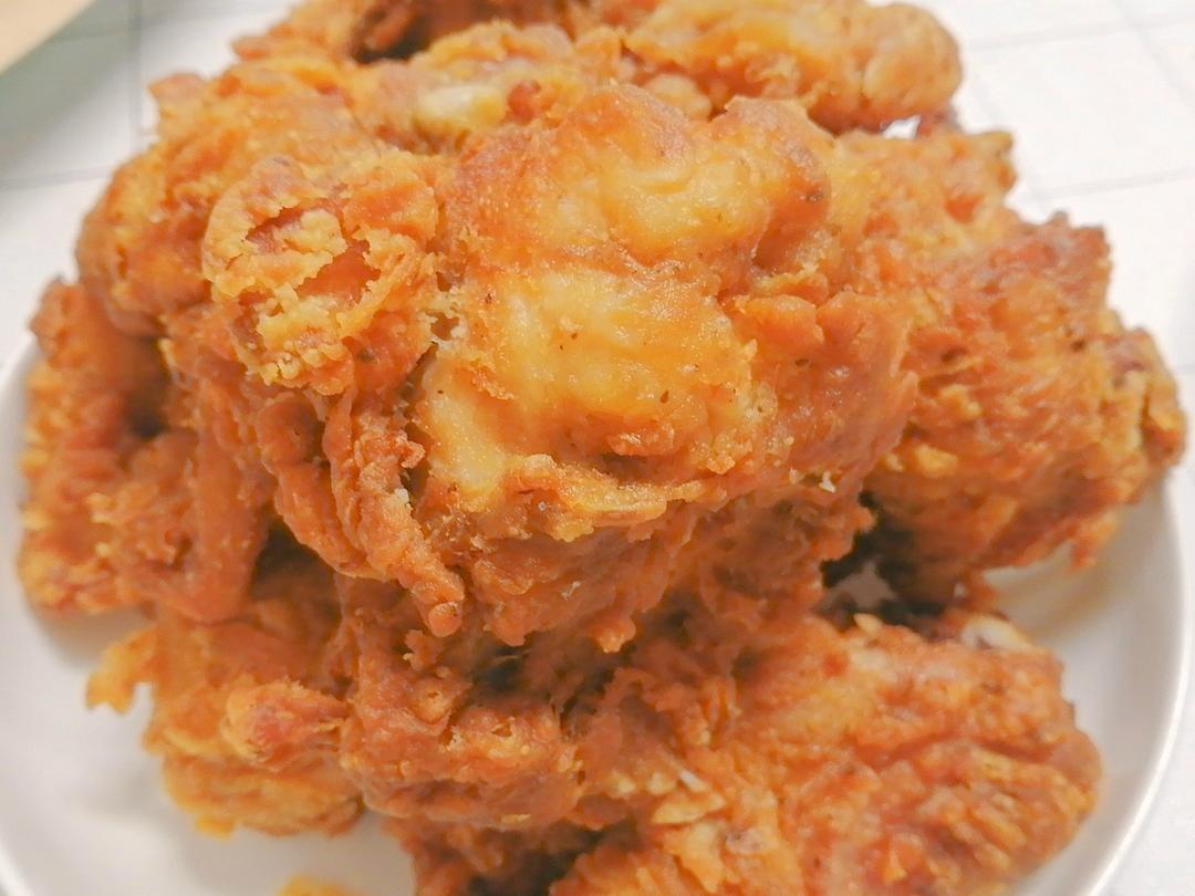 不用炸鸡粉也可以炸出酥脆炸鸡腿