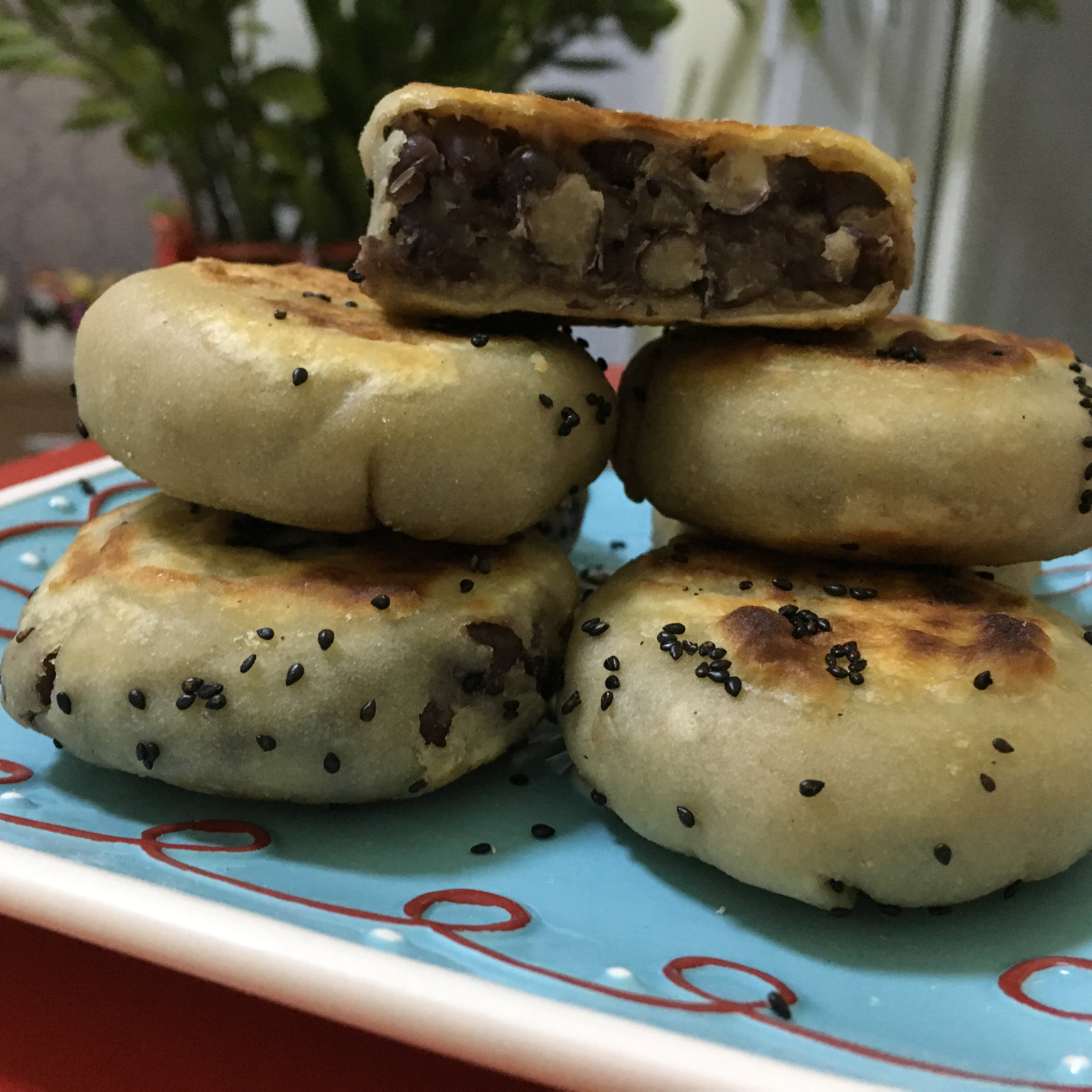 粒粒红豆饼