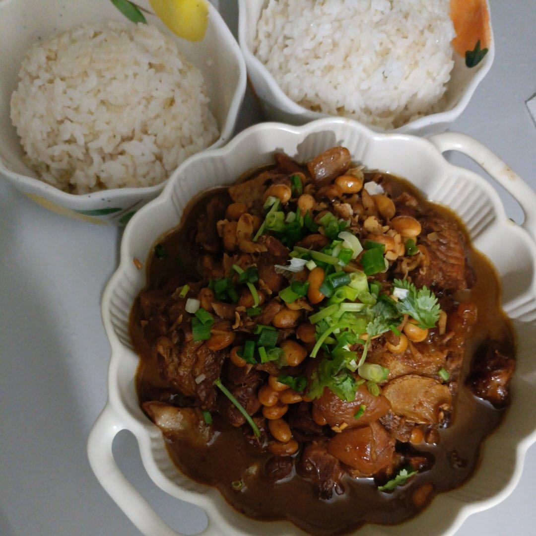 【黄豆炖猪蹄】高压锅（超详细食谱）
