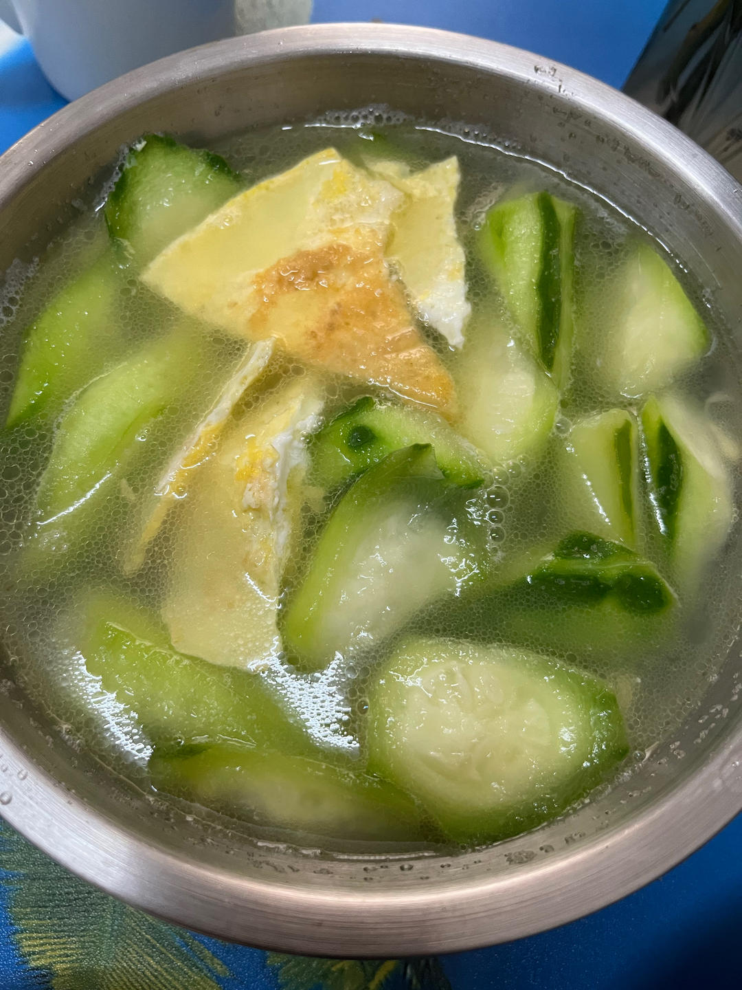 丝瓜鸡蛋汤