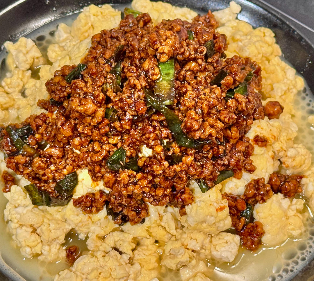 鸡蛋肉末豆腐的做法
