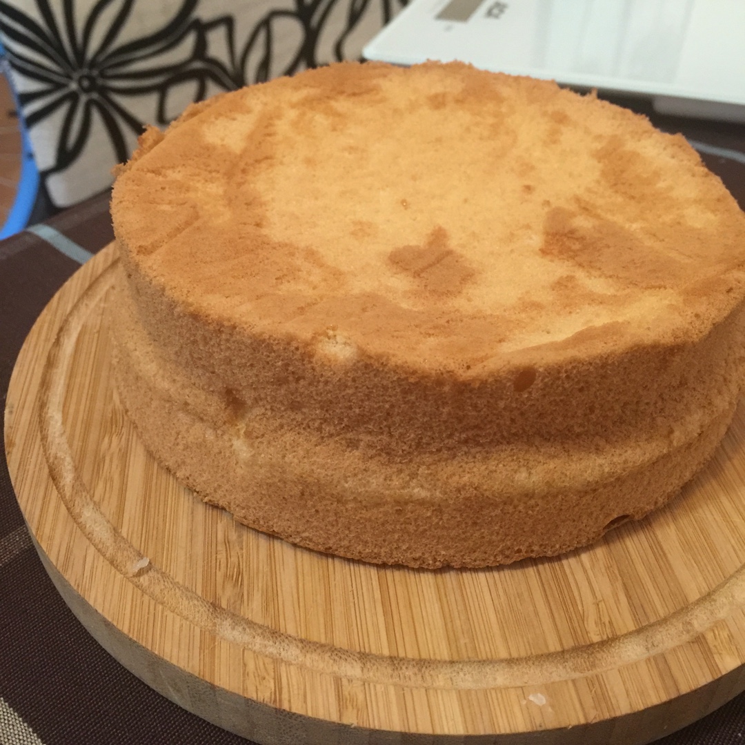 6寸戚风蛋糕（2蛋）