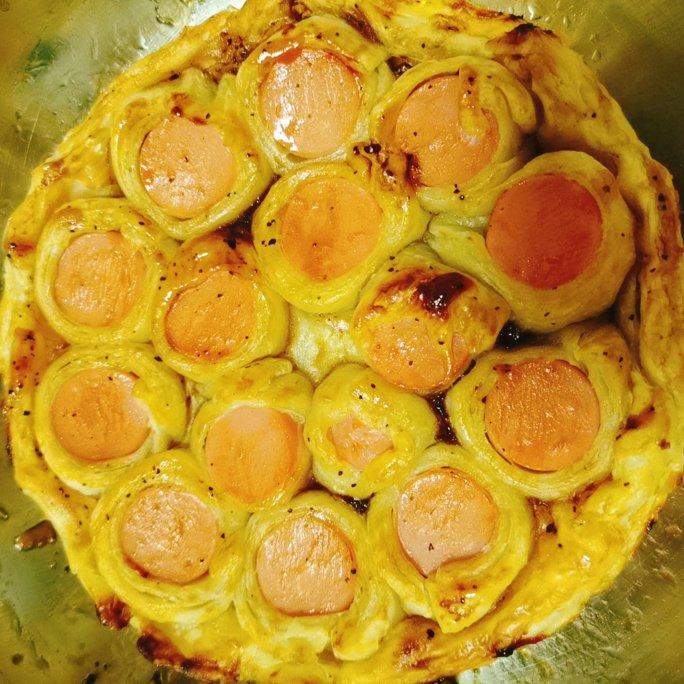 🔥无需和面❗️超好吃手抓饼披萨🍕