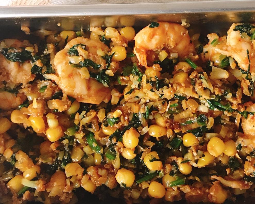 欧阳娜娜炒饭的做法