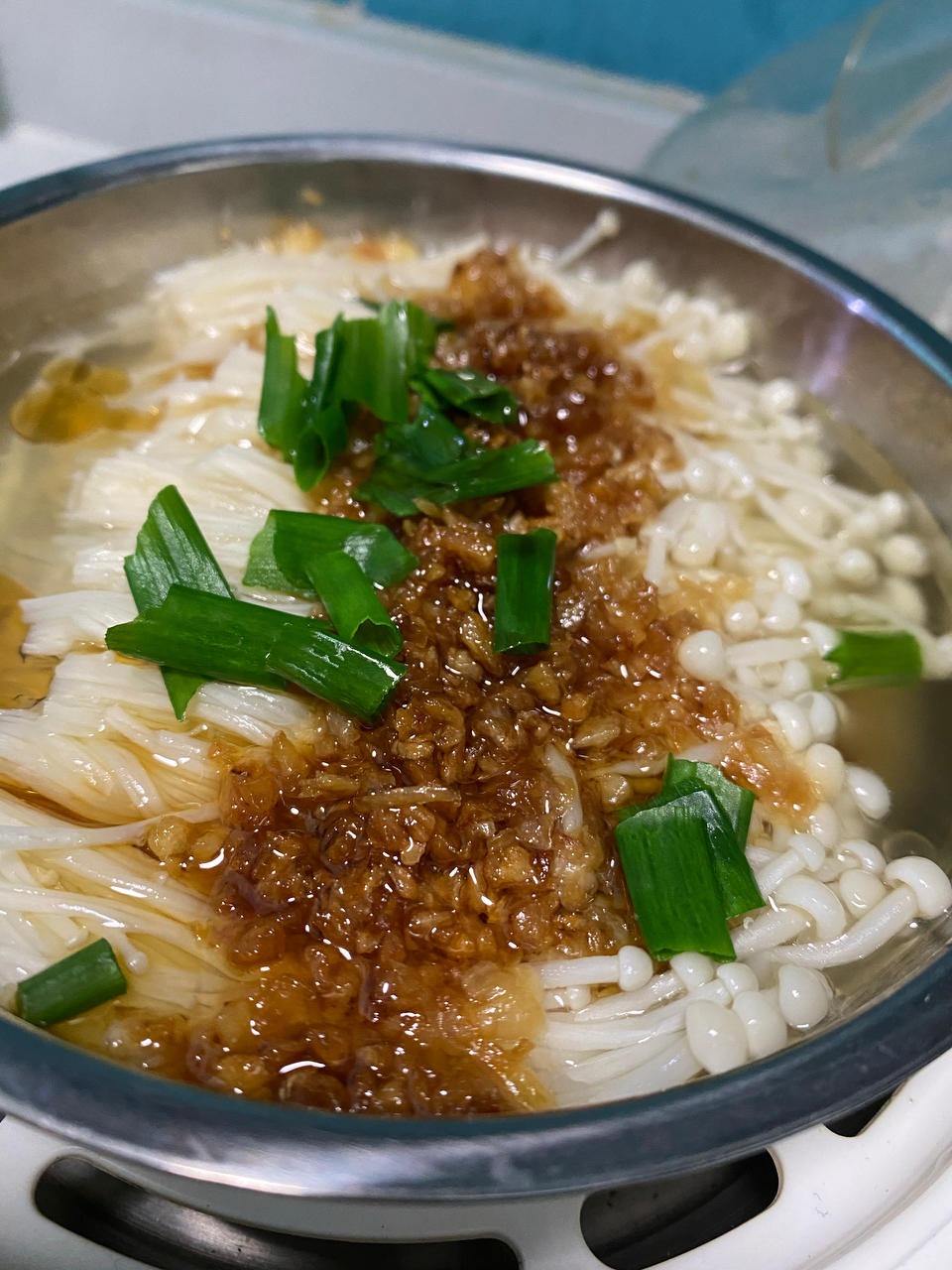 蒜蓉蒸金针菇