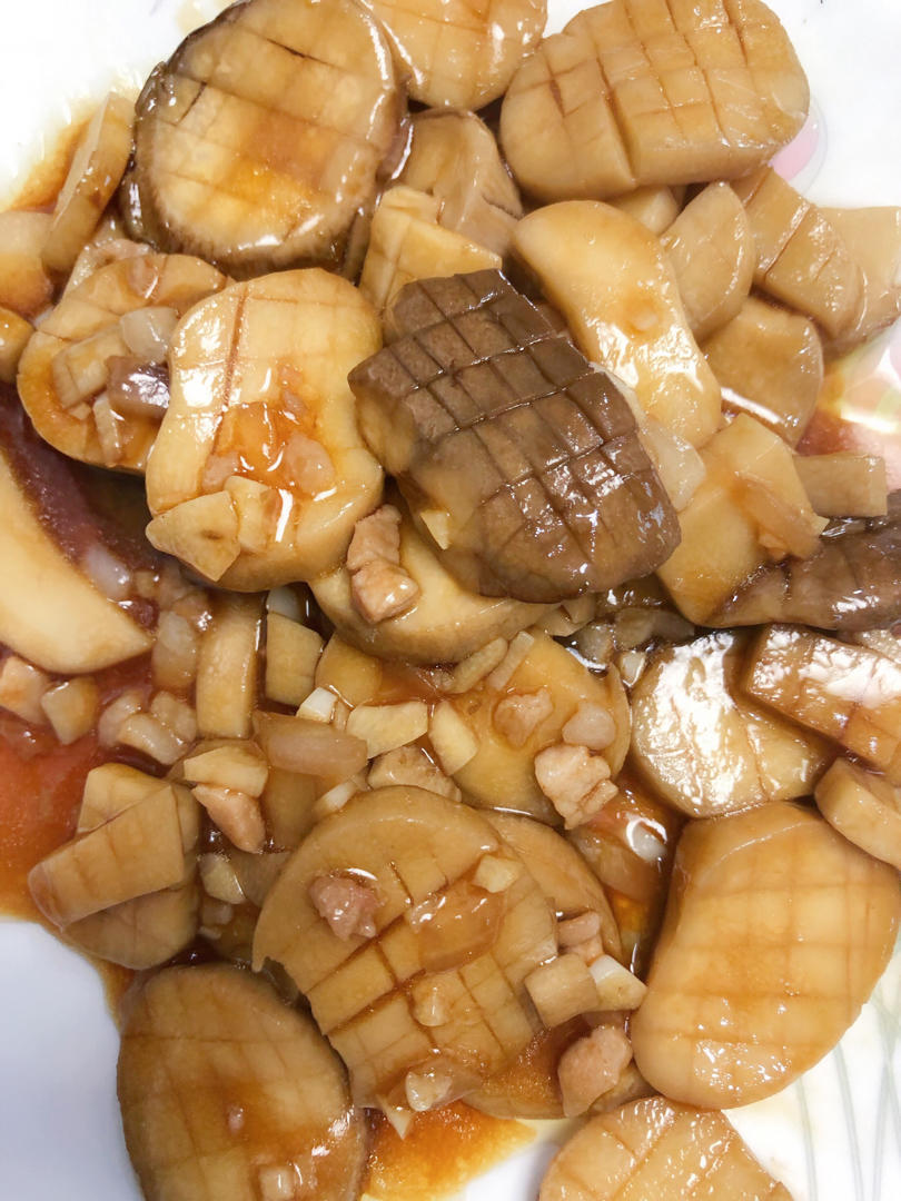 酱汁杏鲍菇❗比肉还好吃