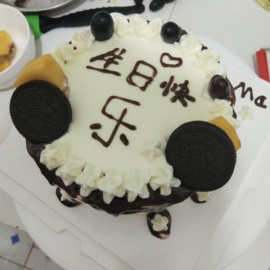 巧克力淋面蛋糕