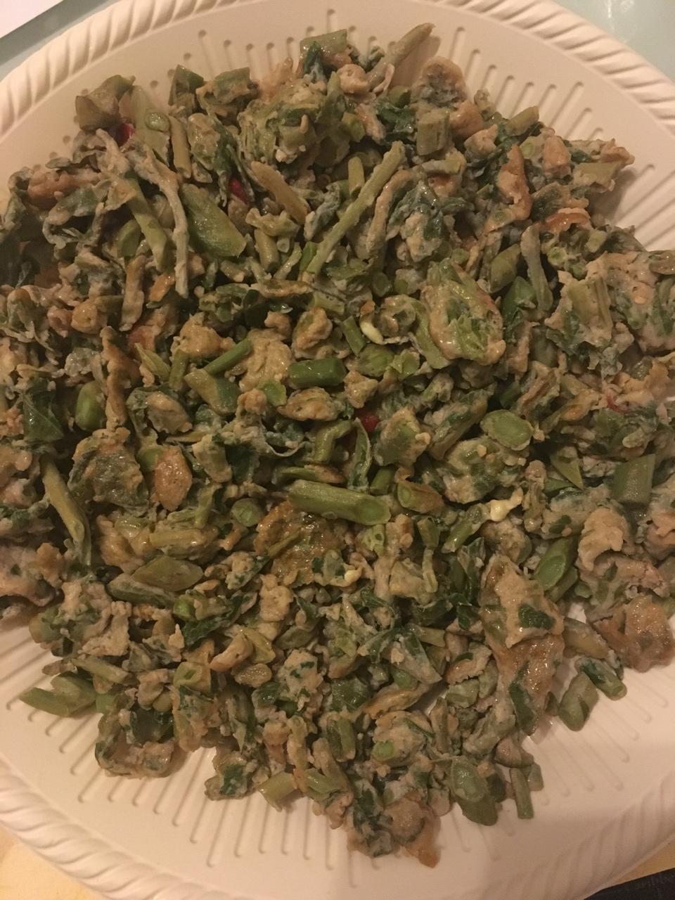 香椿炒鸡蛋