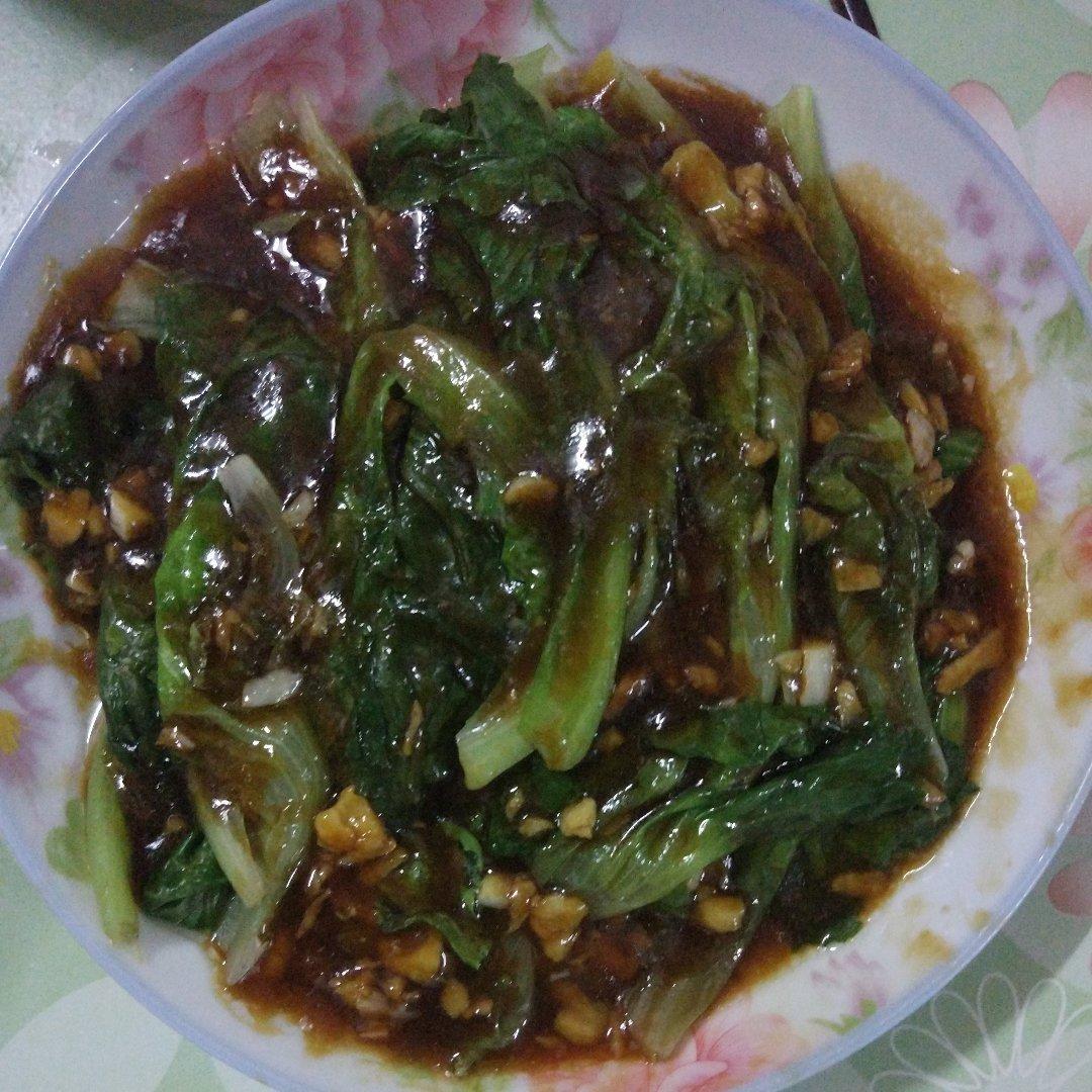 家常菜 蚝油生菜