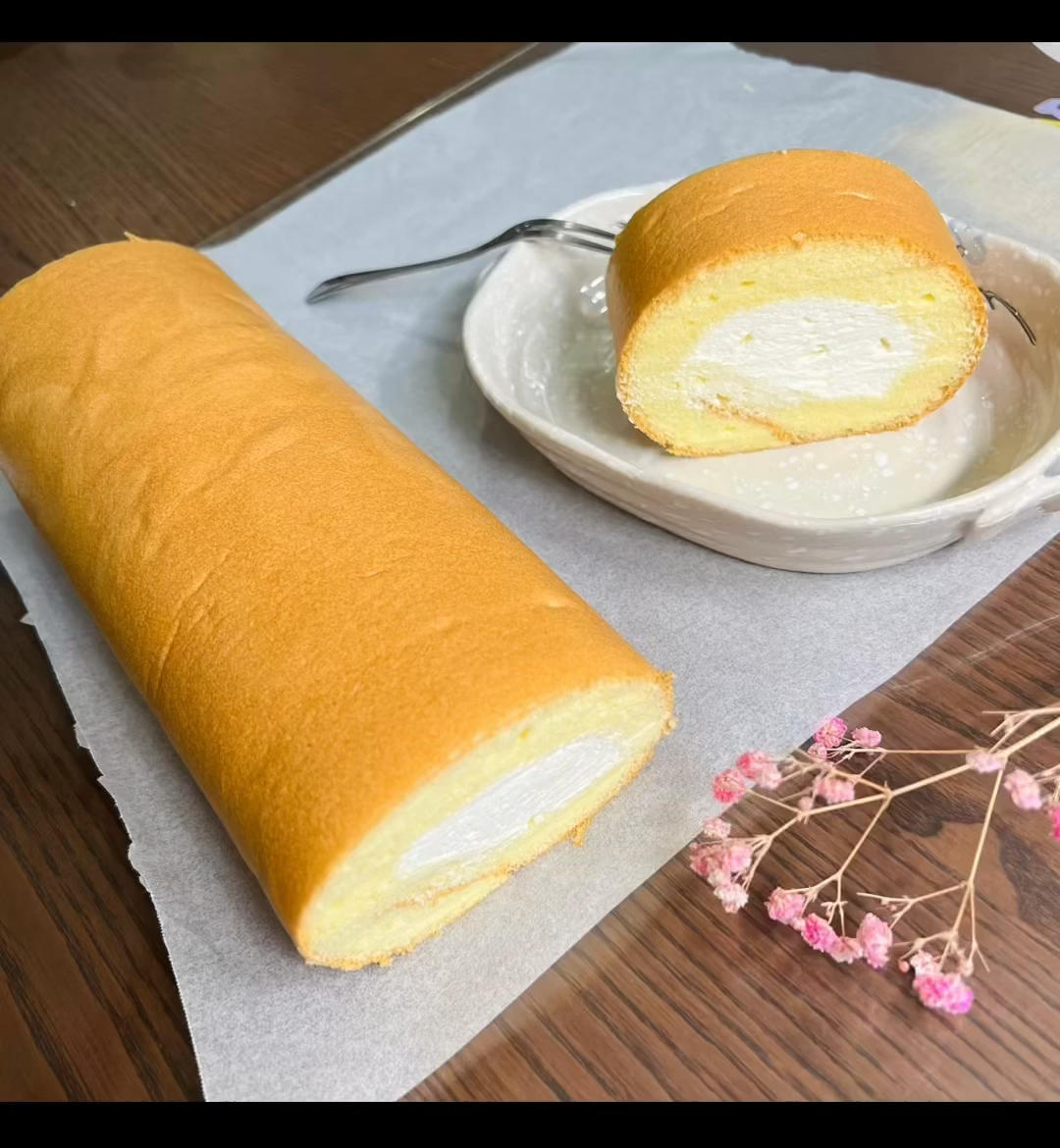 原味蛋糕卷