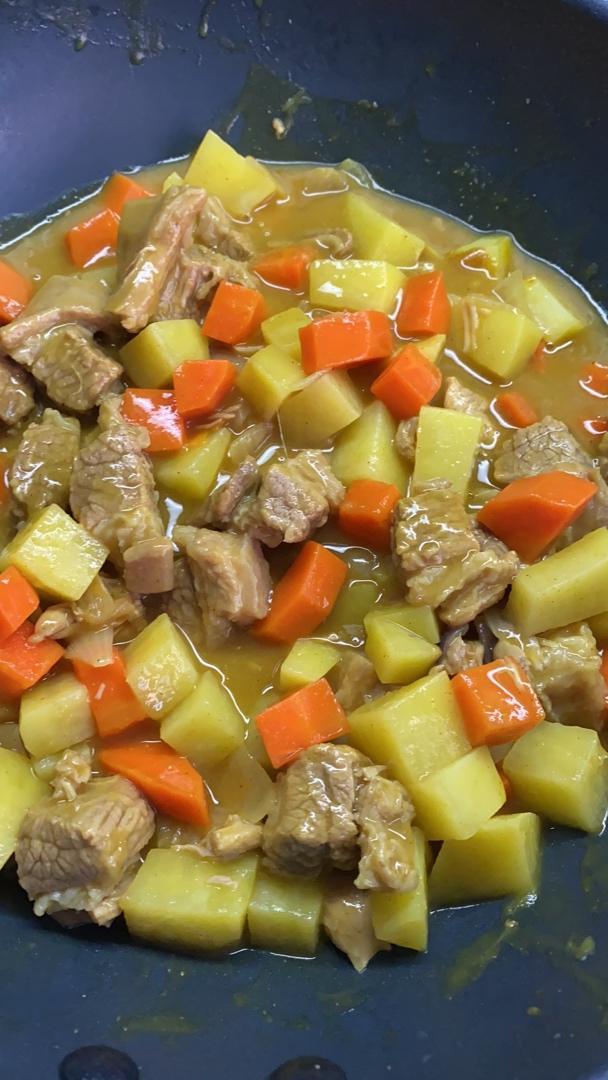 咖喱牛肉(零失败)