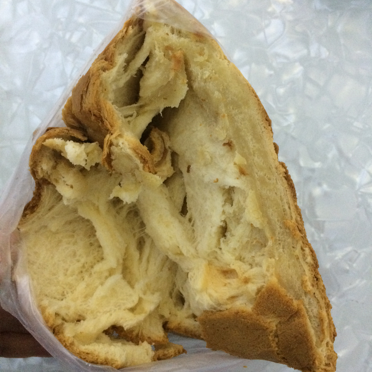 超级好吃的原味面包（面包机版）