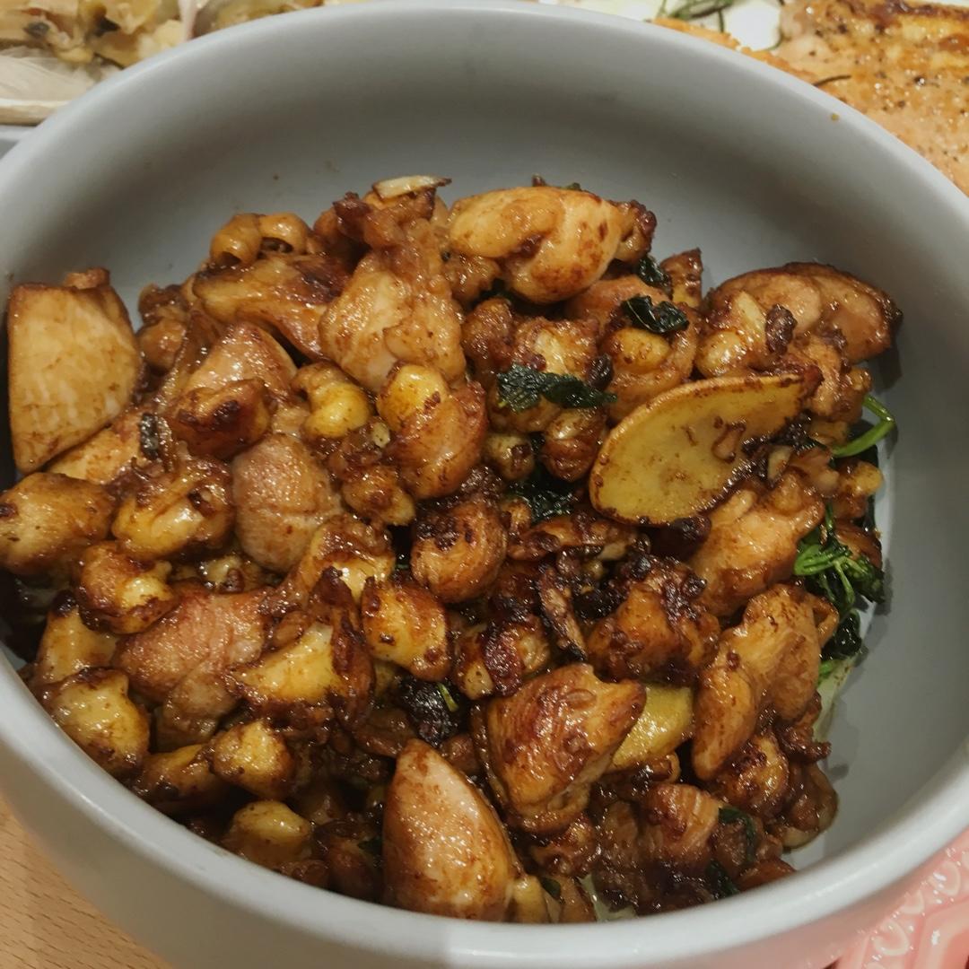 台式三杯鸡（台湾阿基师正宗版）