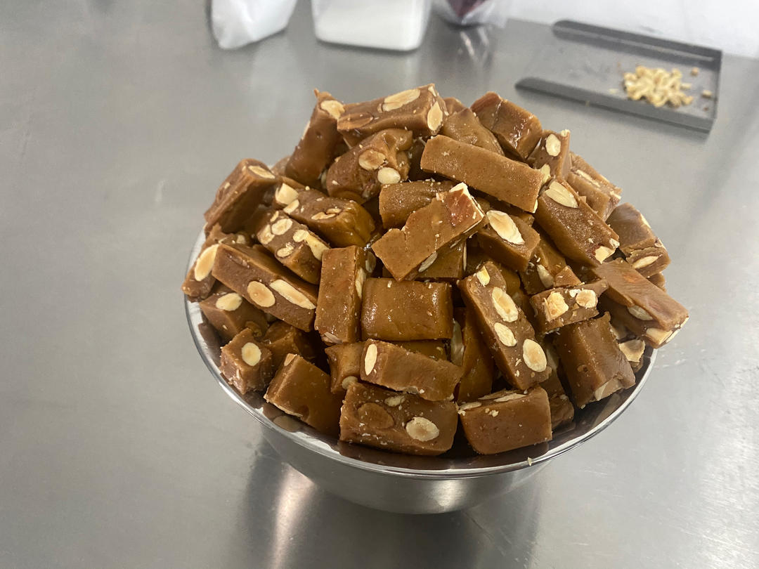 杏仁海盐/咖啡太妃硬糖-不粘牙