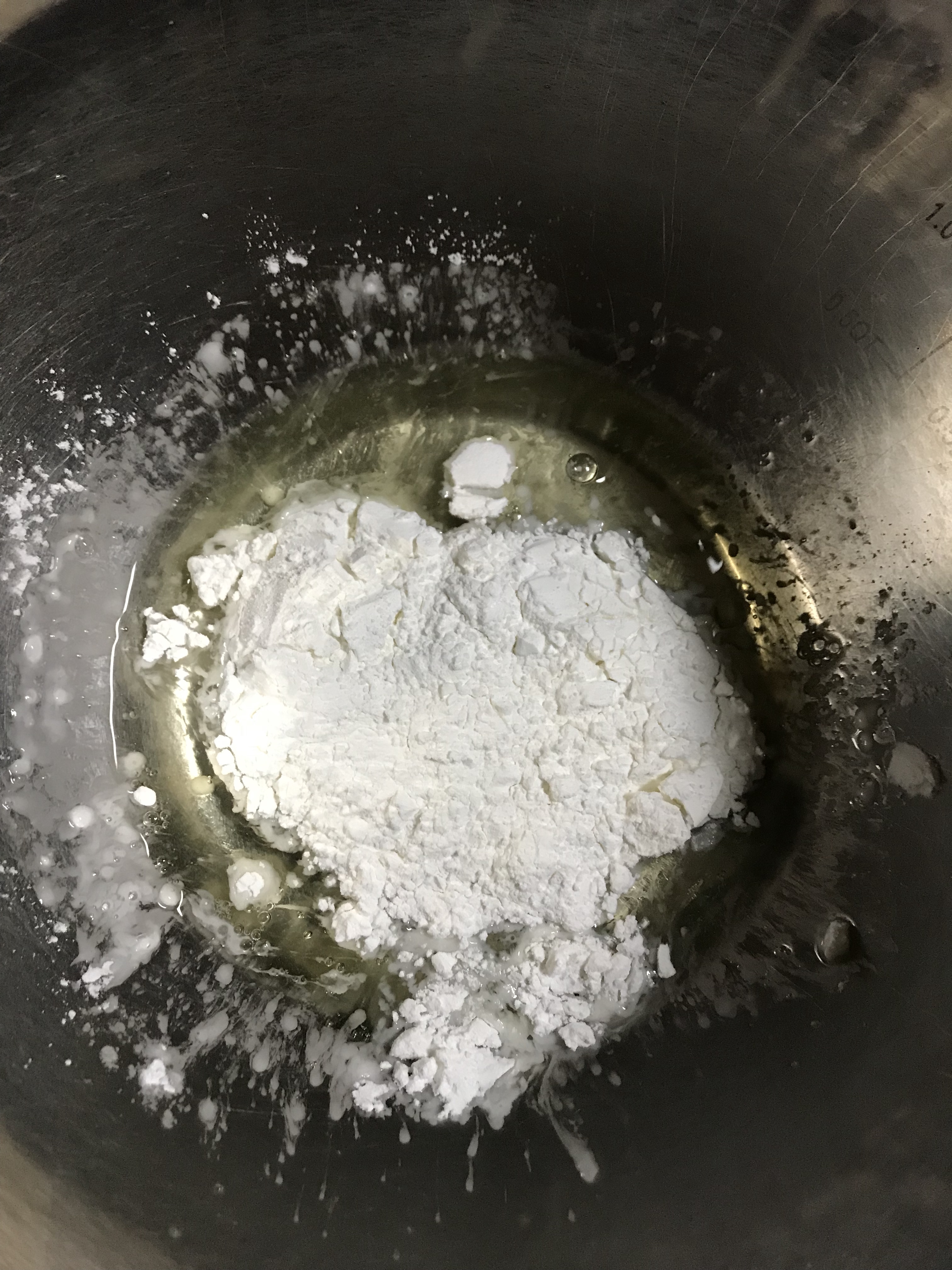 酸奶溶豆的做法 步骤2