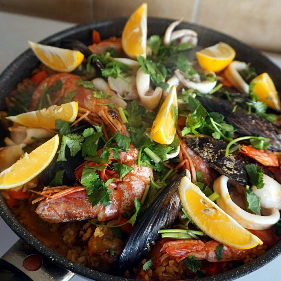 【曼食慢语】Seafood Paella 西班牙海鲜饭