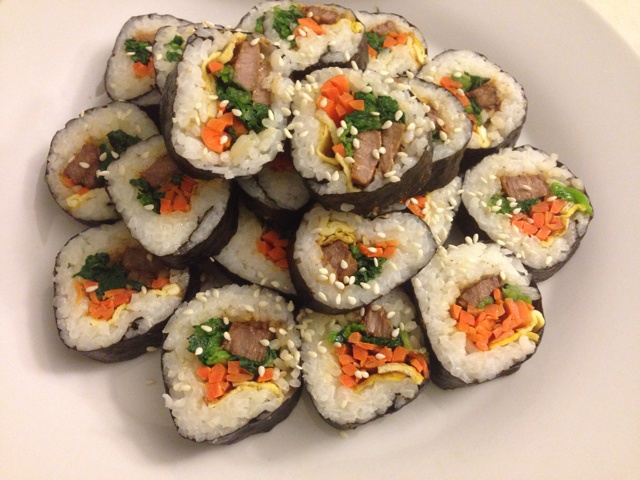 紫菜卷寿司