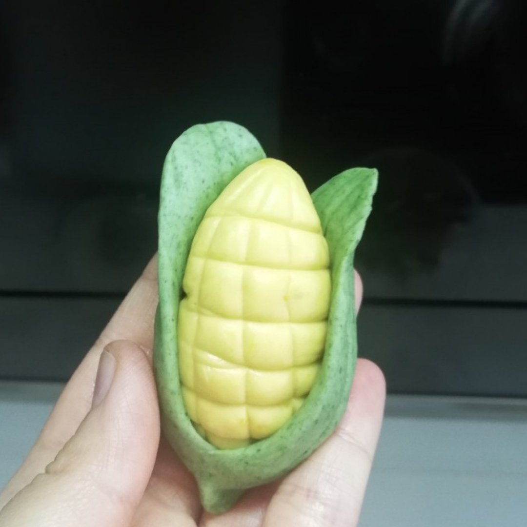 玉米造型馒头