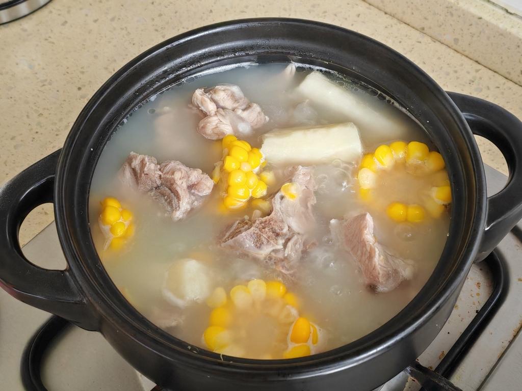 鲜美好喝❗️老少皆宜的山药玉米猪骨汤，养生养胃