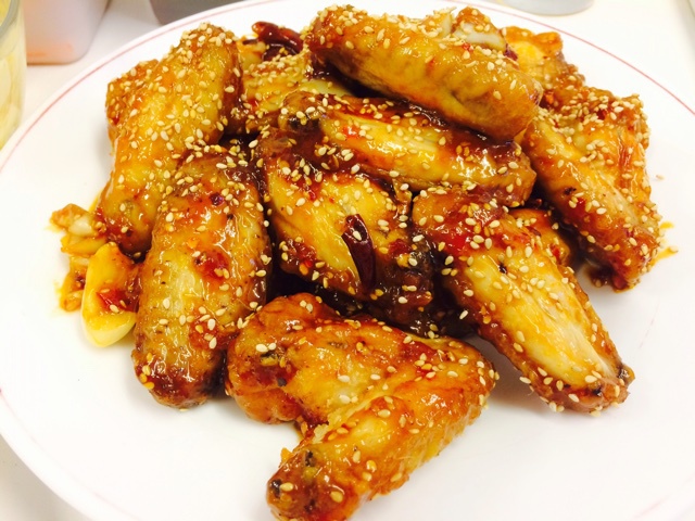 囧囧燕_ariel做的韩式炸鸡翅 dakgangjeong