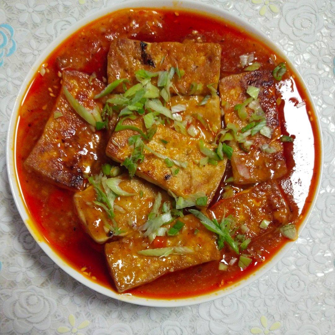路边摊炸豆腐