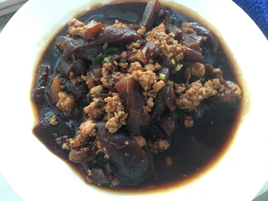 茄子！茄子！！红烧肉末茄子