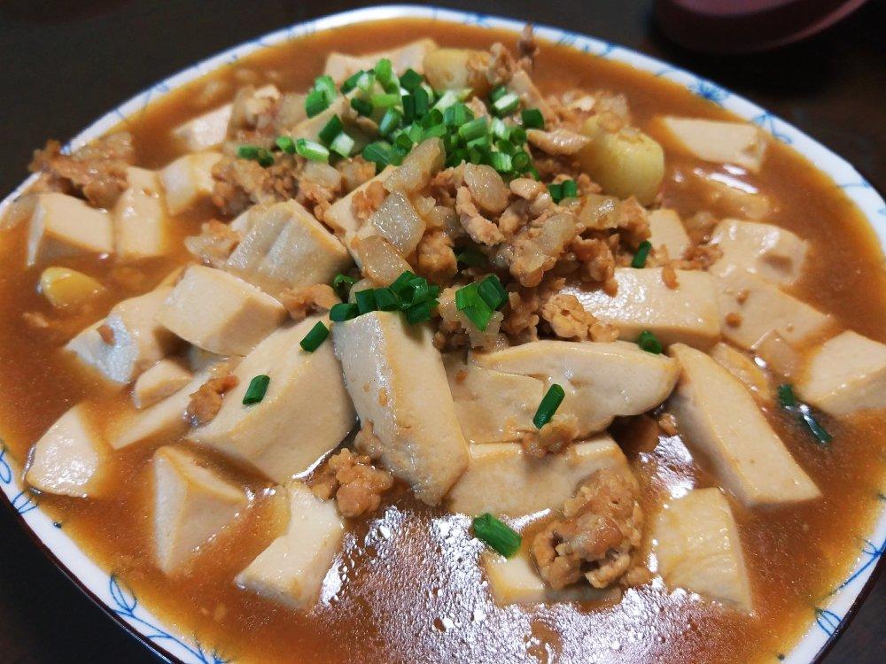 家常红烧肉末豆腐