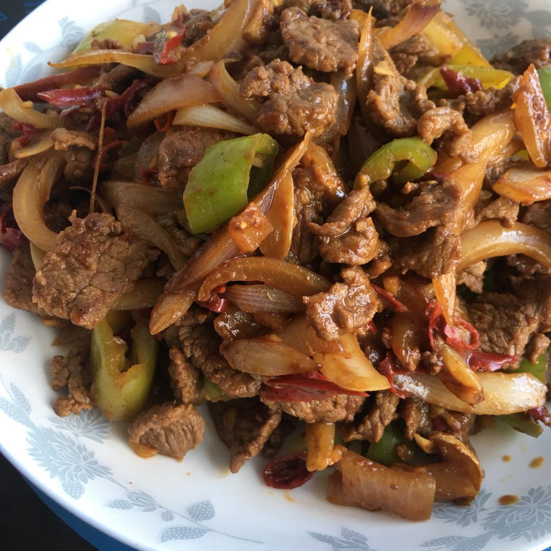 小炒牛肉