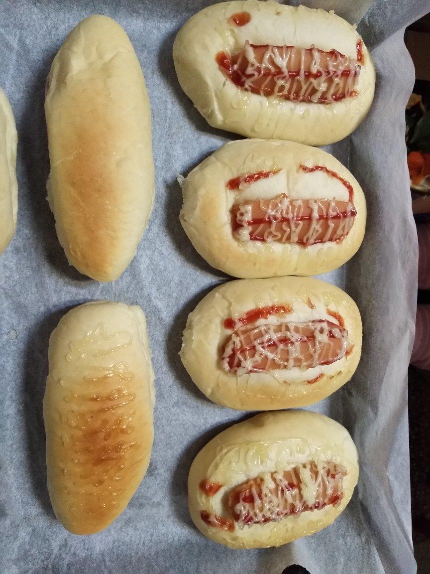 热狗面包