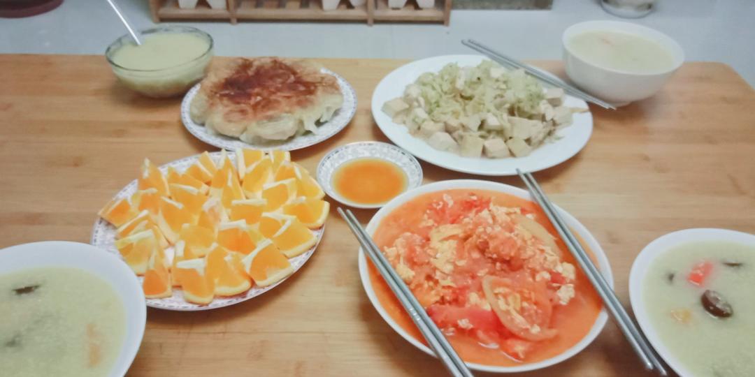 我家的美味晚餐