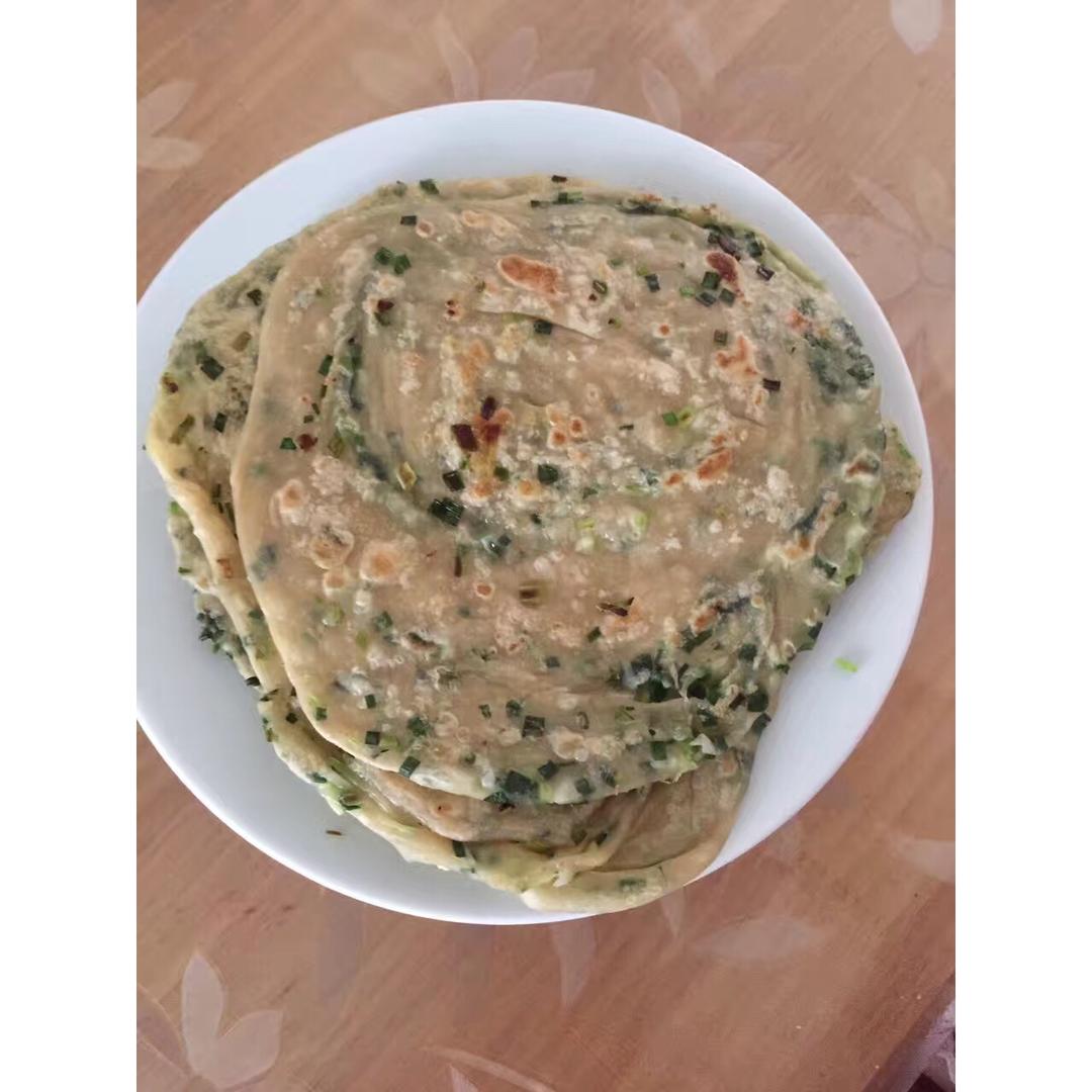 自制葱油饼