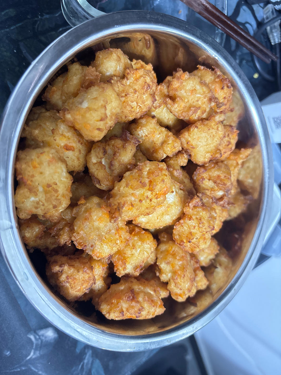 炸萝卜酥肉丸子