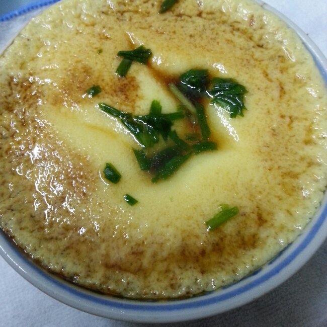 早餐 蒸水蛋 小吴宁做的蒸水蛋 小吴宁