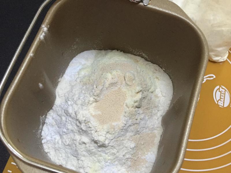 纯奶手撕吐司的做法 步骤1