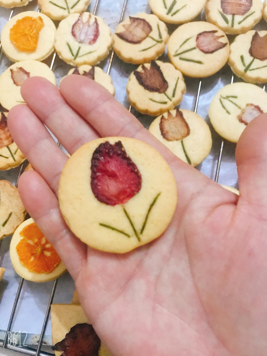 郁金香复古风饼干