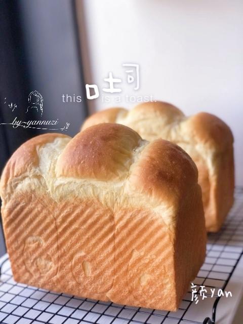 纯奶手撕吐司的做法 步骤1